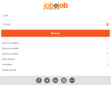 Tablet Screenshot of jobisjob.com.mx