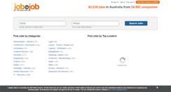 Desktop Screenshot of jobisjob.com.au
