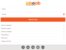 Tablet Screenshot of jobisjob.com.hk