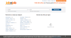 Desktop Screenshot of jobisjob.fr