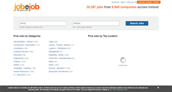 Desktop Screenshot of jobisjob.ie