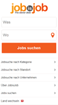 Mobile Screenshot of jobisjob.ch