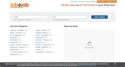Desktop Screenshot of jobisjob.at