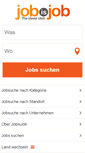 Mobile Screenshot of jobisjob.at
